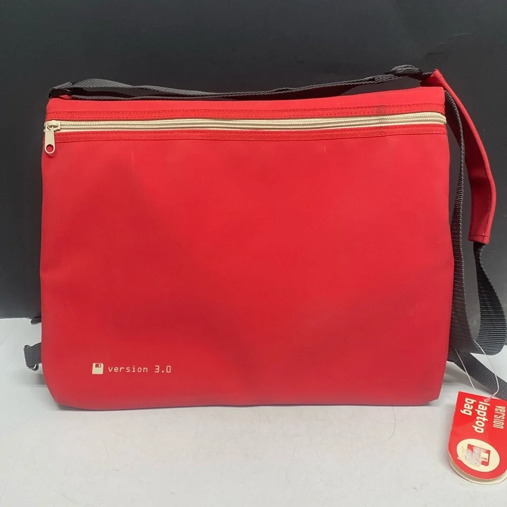 Version Red Reversible Laptop Bag